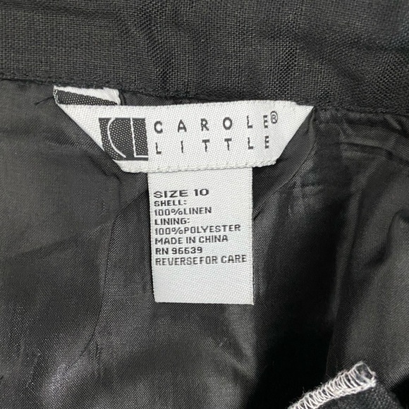 Carole Little Linen Midi skirt - Picture 5 of 6